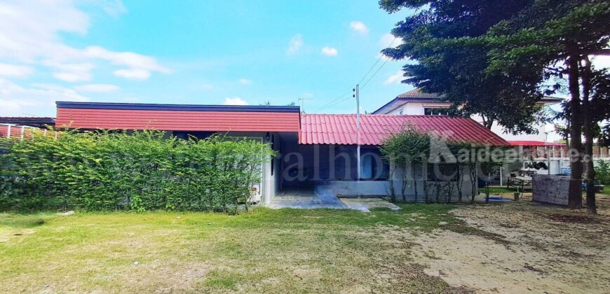 บ้านเดี่ยว พร้อมที่ดินถมแล้ว เทิดราชัน 17 ดอนเมือง ราคาถูก