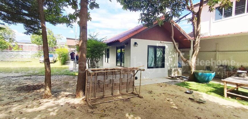 บ้านเดี่ยว พร้อมที่ดินถมแล้ว เทิดราชัน 17 ดอนเมือง ราคาถูก