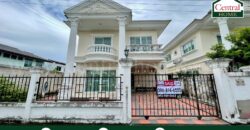 บ้านเดี่ยว นิรันดร์ วิลล์ 8 หลังริม ใกล้รถไฟฟ้าสายสีเหลือง สถานีศรีอุดม