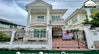 บ้านเดี่ยว นิรันดร์ วิลล์ 8 หลังริม ใกล้รถไฟฟ้าสายสีเหลือง สถานีศรีอุดม