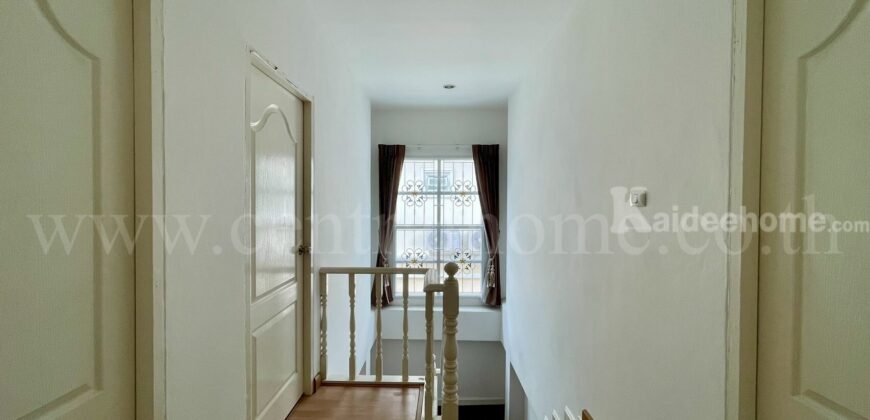 บ้านเดี่ยว นิรันดร์ วิลล์ 8 หลังริม ใกล้รถไฟฟ้าสายสีเหลือง สถานีศรีอุดม