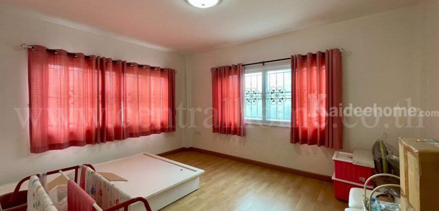 บ้านเดี่ยว นิรันดร์ วิลล์ 8 หลังริม ใกล้รถไฟฟ้าสายสีเหลือง สถานีศรีอุดม