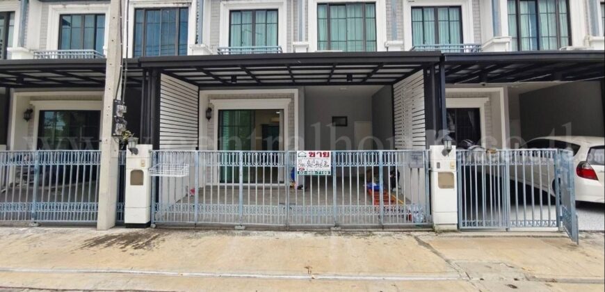 ทาวน์เฮ้าส์ พฤกษาวิลล์ พหลโยธิน – รามอินทรา ต่อเติมเต็ม ถูกที่สุดในโครงการ