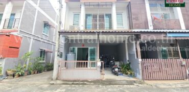 ทาวน์เฮ้าส์ ณัฏยา มายโฮม กระทุ่มแบน สมุทรสาคร ต่อเติมแล้ว