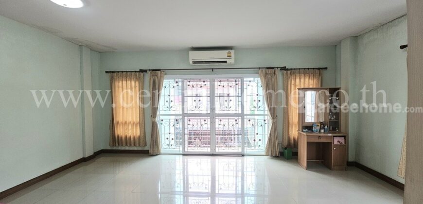 ทาวน์เฮ้าส์ ณัฏยา มายโฮม กระทุ่มแบน สมุทรสาคร ต่อเติมแล้ว