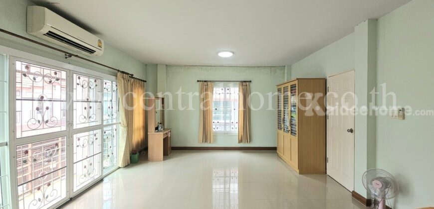 ทาวน์เฮ้าส์ ณัฏยา มายโฮม กระทุ่มแบน สมุทรสาคร ต่อเติมแล้ว