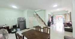 ทาวน์เฮ้าส์ ณัฏยา มายโฮม กระทุ่มแบน สมุทรสาคร ต่อเติมแล้ว