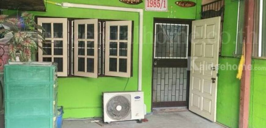 ทาวน์เฮ้าส์ ซอยสุขุมวิท 80 ใกล้ BTS สำโรง ขายพร้อมผู้เช่า ราคาถูก