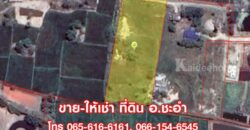 ขายที่ดินเปล่า 3 ไร่ ชะอำ เพชรบุรี ที่สวย ใกล้หัวหิน