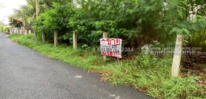 ขายที่ดินรามอินทรา 19 แยก 5 เพียง 500 ม. จากถนนใหญ่ และ 700 ม. จากรถไฟฟ้าลาดปลาเค้า 273 ตร.วา