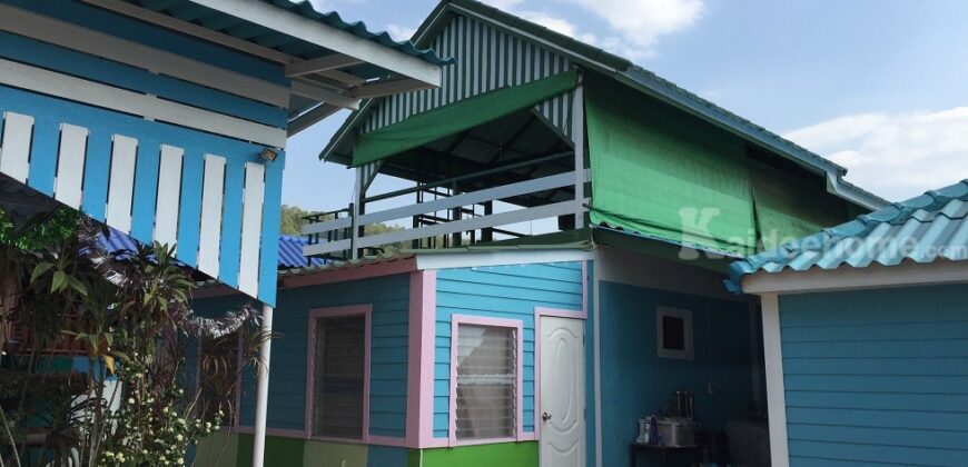 ขายบ้านทรงรีสอร์ท ใกล้เขา ติดลำธาร จังหวัดปราจีนบุรี