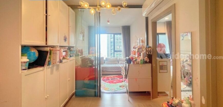 ขาย!! คอนโด ไลฟ์ อโศก-พระราม 9 ( 63.09 ตร.ม. ชั้น 34 ตึก A ) มักกะสัน ราชเทวี ใกล้ MRT พระราม 9 เพียง 300 เมตรจากคอนโด เดินทางไปทั้งย่านอโศก พระราม 9 และรัชดาภิเษกได้สะดวก : Life Asoke-Rama 9