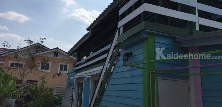 ขายบ้านทรงรีสอร์ท ใกล้เขา ติดลำธาร จังหวัดปราจีนบุรี