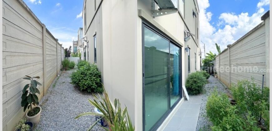 ทาวน์โฮม 2 ชั้น เอสเกต ทาวน์ ราชพฤกษ์-345 (หลังริม 34.4 ตร.ว. หน้ากว้าง 7.5 ม.) ซอยวัดลำโพ บางบัวทอง นนทบุรี : S Gate Town Ratchaphruek-345