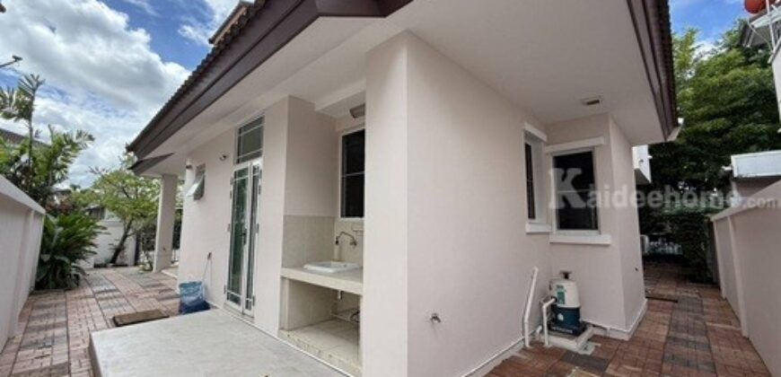 ให้เช่าบ้านเดี่ยว นันทวัน พระราม9-อ่อนนุช 3ห้องนอน 3ห้องน้ำ Line ID @757zwvfy