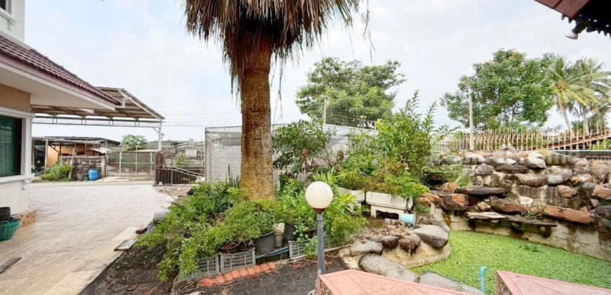 ขายด่วน!! บ้านเดี่ยวสร้างเอง 2 ชั้น บางแวก – ถนนพุทธมณฑล สาย3 เขตบางแค กรุงเทพมหานคร พื้นที่เยอะ 100 ตร.ว.