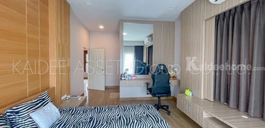 บ้านรัชชา 7 พระราม 5 บ้านเดี่ยว นครอินทร์ ราชพฤกษ์ แปลงริม