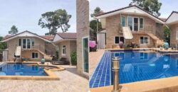 ขายบ้านสวยๆ 2 ชั้น ตกแต่งน่าอยู่ สามารถต่อยอดเป็นธุรกิจบ้านพักพูลวิลล่าได้ ยู่ฝั่งหาดบางเสร่ อ.สัตหีบ จ.ชลบุรี