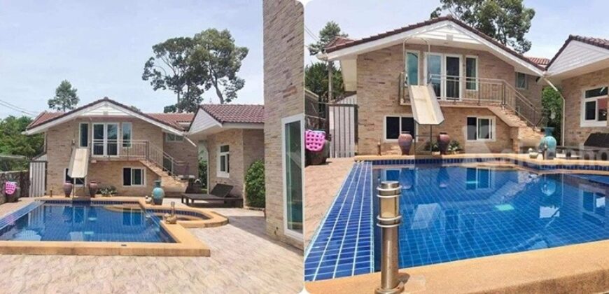 ขายบ้านสวยๆ 2 ชั้น ตกแต่งน่าอยู่ สามารถต่อยอดเป็นธุรกิจบ้านพักพูลวิลล่าได้ ยู่ฝั่งหาดบางเสร่ อ.สัตหีบ จ.ชลบุรี