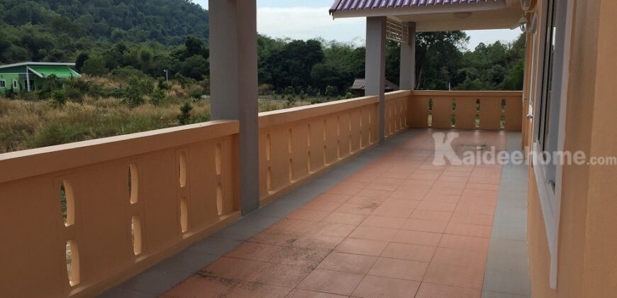 ขายบ้านเดี่ยวริมเขา จังหวัดปราจีนบุรี