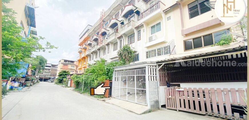 ขายอาคารพาณิชย์ ซอยสามัคคี สภาพสวย แหล่งชุมชน ใกล้ทางด่วนงามวงศ์วาน