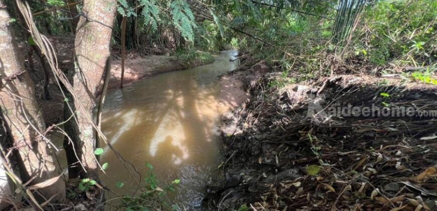 ขายที่ดิน ทับมา ระยอง แปลงสวย วิวธรรมชาติ ติดคลอง 8-2-93 ไร่