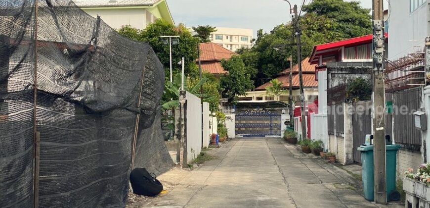 ขายที่ดินแปลงเล็ก 50 ตารางวา ปรีดี 20 สุขุมวิท 71 พร้อมแบบบ้านหรูมีลิฟต์