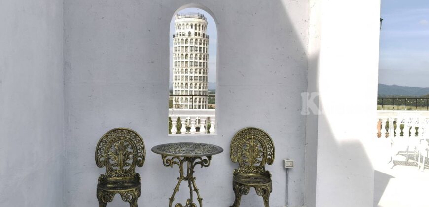 ขายบ้านพักตากอากาศเขาใหญ่ โครงการ ดิไอรี่ The Eyrie (ติดทอสคาน่า) 5 ห้องนอน พร้อมดาดฟ้าเทควิวอุทยานแห่งชาติเขาใหญ่ สนามกอล์ฟToscana เหมาะไว้พักผ่อนลงทุนปล่อยเช่า บ้านบนเนินเขาใหญ่ ปากช่อง สไตล์ทัสคานี 087-9074045