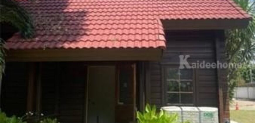 รหัสC6939 ให้เช่าบ้านไม้ 2ชั้น ถนนพัฒนาการ สวนหลวง เหมาะกับหลายธุรกิจ