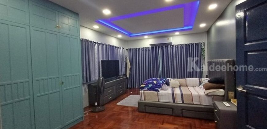 รหัสC6941 ให้เช่าบ้านเดี่ยว หมู่บ้านฐานทอง ถนนเฉลิมพระเกียรติ ร.9