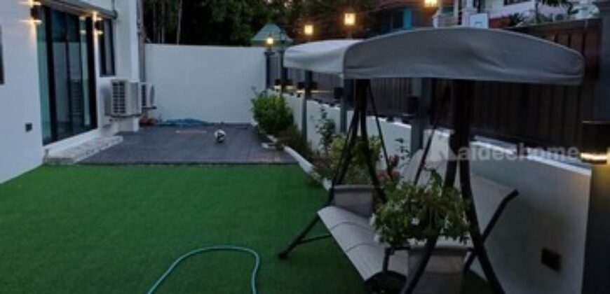 รหัสC6941 ให้เช่าบ้านเดี่ยว หมู่บ้านฐานทอง ถนนเฉลิมพระเกียรติ ร.9