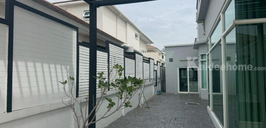 รหัสC6950 ให้เช่า ขายบ้านเดี่ยว 2ชั้น หมู่บ้านเพอร์เฟค มาสเตอร์พีช พระราม9 พร้อมสะว่ายน้ำส่วนตัว ตกแต่งพร้อมอยู่