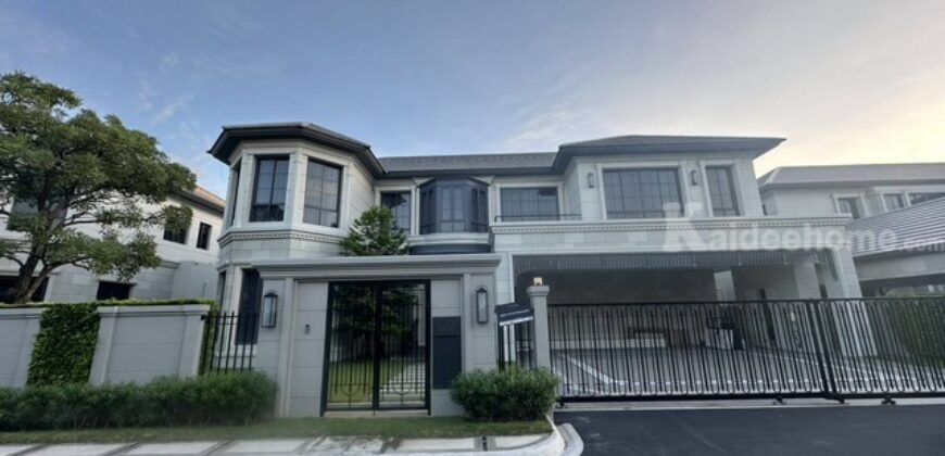 รหัสC6951 ให้เช่า ขายบ้านเดี่ยวโครงการหรูระดับ Top ของแสนสิริ หมู่บ้านนาราสิริ กรุงเทพกรีฑา Sansiri Luxury Collection