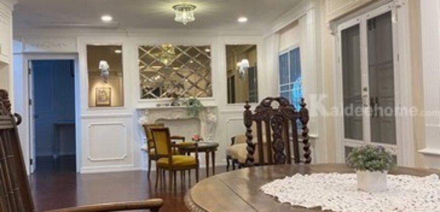 รหัสC6953 ให้เช่าบ้านเดี่ยว 2ชั้น ย่านสุขุมวิท 50 ตกแต่งสวยพร้อมอยู่ ใกล้ BTSอ่อนนุช ใกล้ทางด่วน