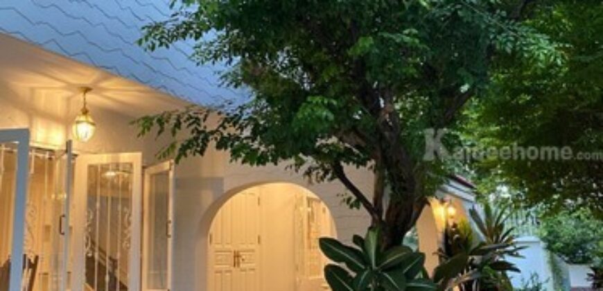 รหัสC6953 ให้เช่าบ้านเดี่ยว 2ชั้น ย่านสุขุมวิท 50 ตกแต่งสวยพร้อมอยู่ ใกล้ BTSอ่อนนุช ใกล้ทางด่วน