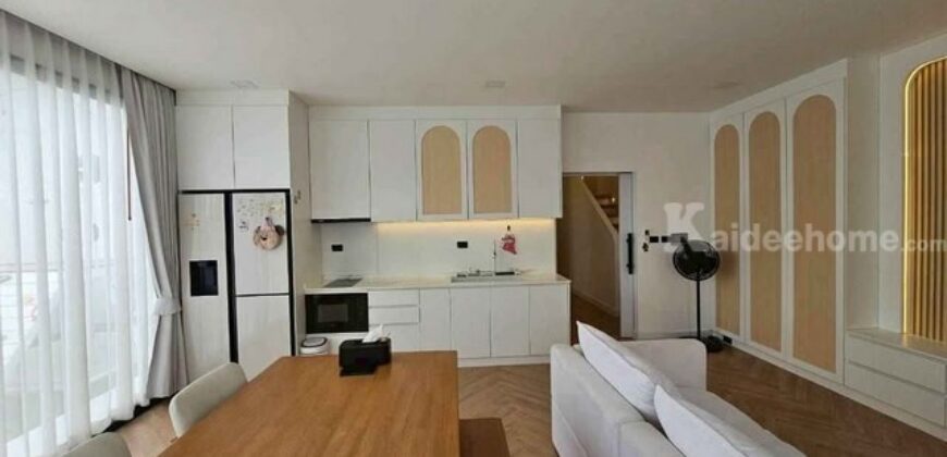 รหัสC6955 ให้เช่าบ้านเดี่ยว 2ชั้น สไตล์นอร์ดิก หมู่บ้านนครินทร์การ์เด้น ถนนร่มเกล้า ใกล้สนามบินสุวรรณภูมิ