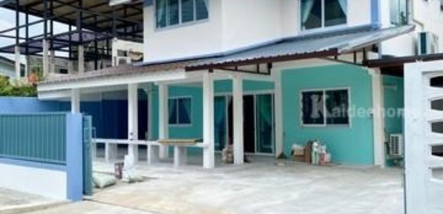 รหัสC6957 ให้เช่า ขายบ้านเดี่ยว 2 ชั้น หมู่บ้านสหกรณ์ เสรีไทย57 เดินทางสะดวกใกล้มอเตอร์เวย์