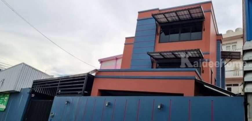 รหัสC6958 ให้เช่าบ้านเดี่ยว 3 ชั้น พระราม2 เอกชัย ถนนบางขุนเทียน บางบอน