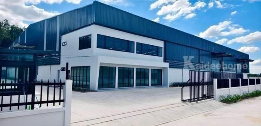 รหัสC6963 ขาย ให้เช่าโรงงานสร้างใหม่ 3 ไร่กว่า พื้นที่สีเหลือง ซอยนิคมพัฒนา ตำบลพนานิคม ระยอง