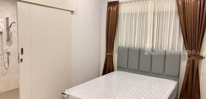 รหัสC6966 ให้เช่าบ้านเดี่ยว 2ชั้น หมู่บ้านเดอะ ซิตี้ รามอินทรา 2 ติดถนนจตุโชติ เลียบถนนมอเตอร์เวย์