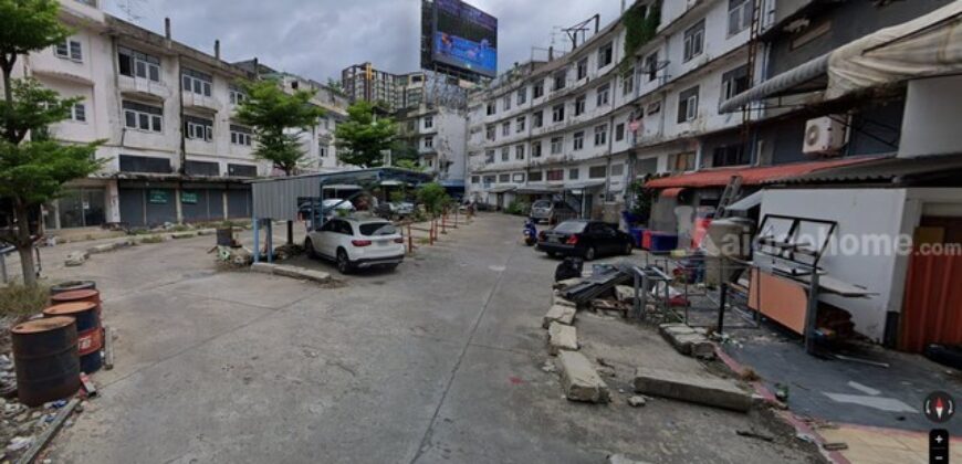 รหัสC6969 ขายที่ดิน 2ไร่กว่า พร้อมอาคารพาณิชย์ ตึกแถว 36 คูหา ริมถนนอรุณอัมรินทร์ เหมาะซื้อลงทุน