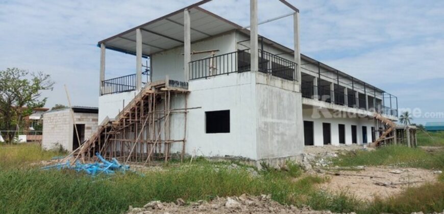 รหัสC6973 ให้เช่าที่ดิน 5ไร่ 2งาน ริมถนนประชาพัฒนา ทับยาว ลาดกระบัง