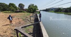 รหัสC6973 ให้เช่าที่ดิน 5ไร่ 2งาน ริมถนนประชาพัฒนา ทับยาว ลาดกระบัง