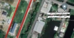 รหัสC6973 ให้เช่าที่ดิน 5ไร่ 2งาน ริมถนนประชาพัฒนา ทับยาว ลาดกระบัง