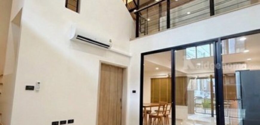 รหัสC6976 ให้เช่าทาวน์โฮม 3ชั้น โครงการชิเซน พัฒนาการ 32 Shizen Phatthanakan 32 เฟอร์ครบพร้อมอยู่