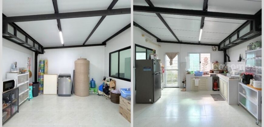 ทาวน์โฮม 2 ชั้น เอสเกต ทาวน์ ราชพฤกษ์-345 (หลังริม 34.4 ตร.ว. หน้ากว้าง 7.5 ม.) ซอยวัดลำโพ บางบัวทอง นนทบุรี : S Gate Town Ratchaphruek-345