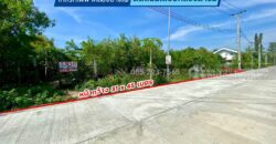 ขายที่ดิน ซอยวัดลาดปลาดุก ติดถนนเลียบคลองตาชม พื้นที่ 347 ตารางวา ทำเลดี ใกล้รถไฟฟ้าคลองบางไผ่