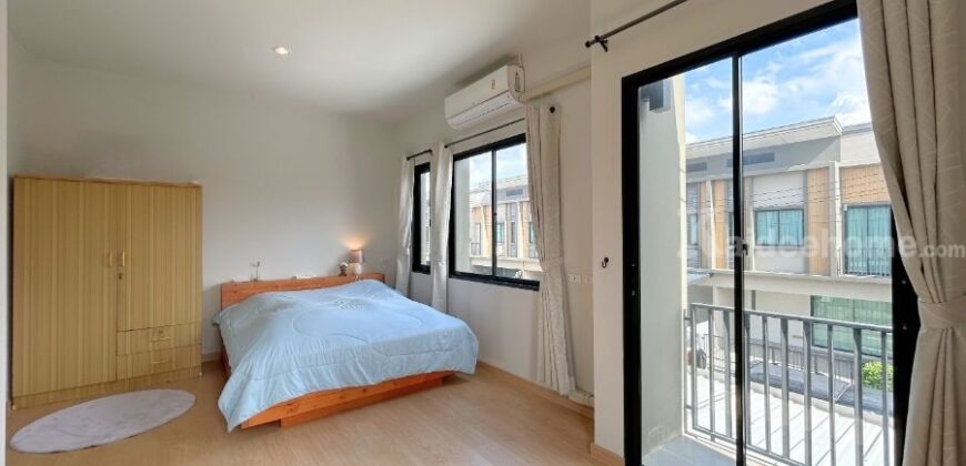 ทาวน์โฮม 2 ชั้น เอสเกต ทาวน์ ราชพฤกษ์-345 (หลังริม 34.4 ตร.ว. หน้ากว้าง 7.5 ม.) ซอยวัดลำโพ บางบัวทอง นนทบุรี : S Gate Town Ratchaphruek-345