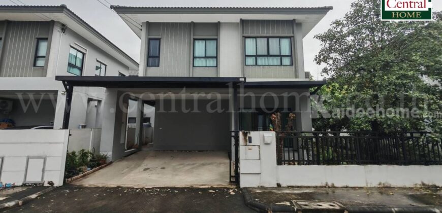 บ้านเดี่ยว หมู่บ้านสัมมากร ชัยพฤกษ์ – วงแหวน 2 ถูกที่สุดในโครงการ