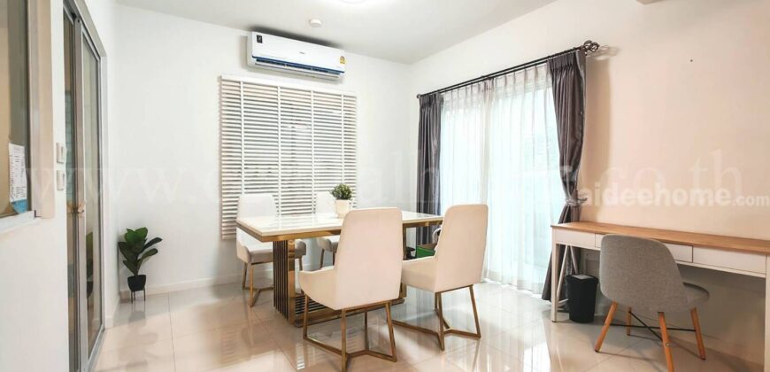 บ้านแฝด วิลลาจจิโอ เพชรเกษม – สาย 4 เฟอร์นิเจอร์ครบ พร้อมอยู่